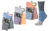 Wholesale Women's 2-Pack Marled Boot Socks (60 Packs)