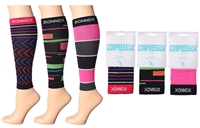 Wholesale Women's Single Pack Compression Tube Sleeves (120 Packs)