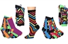 Wholesale Women's 6 Pairs Colorful Funny Cotton Crew Socks (30 packs)