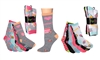 Wholesale Women's 6 Pairs Colorful Funny Cotton Crew Socks (30 packs)