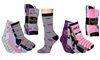 Wholesale Women's 6 Pairs Colorful Funny Cotton Crew Socks (30 packs)