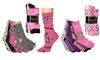 Wholesale Women's 6 Pairs Colorful Funny Cotton Crew Socks (30 packs)