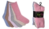 Wholesale Women's 6 Pairs Colorful Funny Cotton Crew Socks (30 packs)