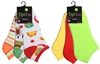 Wholesale Women's 3 Pack Novelty Patterned Cute Cotton Ankle Socks (60 Packs)