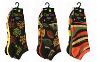 Wholesale Women's 3 Pack Novelty Patterned Cute Ankle Socks (60 Packs)