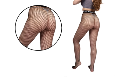 Wholesale Women's Love Fashion Fishnet Tights with Size Options(36 Pcs)