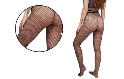 Wholesale Women's Baby Girl Fashion Fishnet Tights with Size Options (36 Pcs)