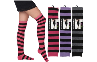 Wholesale Women's Over The Knee Socks (60 Packs)