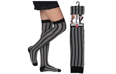 Wholesale Women's Over The Knee Socks (60 Pack)