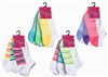 Wholesale Girl's 3 Pairs No show Socks (60 Pack)