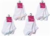 Wholesale Girl's 3 Pairs No show Socks (60 Pack)