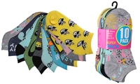 Wholesale Girl's 10 Pairs Low Cut Ankle Socks - Size:6-8  (36 Pack)