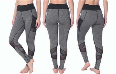 Women's Performance Yoga Leggings with Size Options (36 Packs)