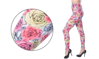 Wholesale Women's Fashion Patterned Leggings (36 Packs)