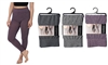 Wholesale Women's Melange Leggings with Size and Colors Option (36 Packs)