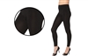 Wholesale Women's Seamless Black Leggings In Queens Size (36 Packs)