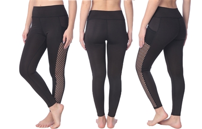 Women's Performance Yoga Leggings with Size Options (36 Packs)