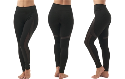 Women's Performance Yoga Leggings with Size Options (36 Packs)