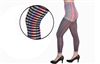 Wholesale Women's Vertical Rainbow Stripes Fashion Tight One Size (36 Pcs)