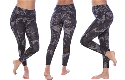 Women's Capri Performance Yoga Leggings with Size Options (72 Packs)