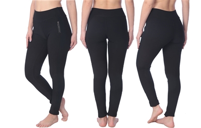 Women's Performance Yoga Leggings with Size Options (72 Packs)