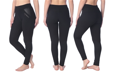 Women's Performance Yoga Leggings with Size Options (36 Packs)