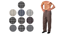 Wholesale Men's Cotton Pajama Bottoms Assorted colors & sizes (36 Pack)