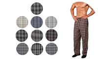 Wholesale Men's Cotton Pajama Bottoms Assorted colors & sizes (36 Pack)