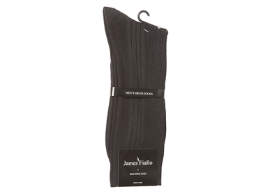 Wholesale Men's Black Dress Socks Single Pack - (180 Pairs)