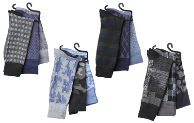 Wholesale Men's Dress Socks 3-Pair Pack