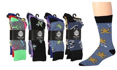 Wholesale Men's Dress Socks 3-Pairs - (60 Packs)
