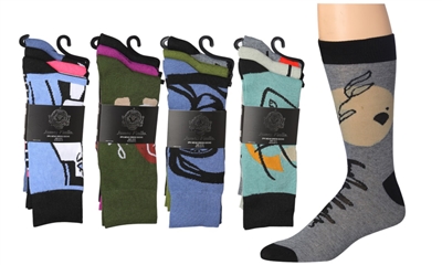 Wholesale Men's Dress Socks 3-Pairs - (60 Packs)