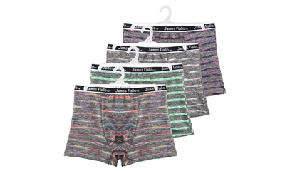 Wholesale Men's James Fiallo Innerwear Boxer Brief Assorted Sizes (36 Packs)