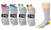 Wholesale 3-Pair Men's Sports Cushion Crew Socks  Pack - (60 Pack)