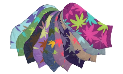 Wholesale Women's Tipi Toe 10 Pack Colorful Patterned Ankle Socks