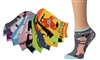 Wholesale Women's Tipi Toe 10 Pack Colorful Patterned Ankle Socks