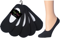 Wholesale Women's Tipi Toe Foot Liners 5-Pair per Pack (36 Packs)