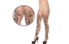 Wholesale Women's Tattoo Tights With Size Options (36 Pcs)