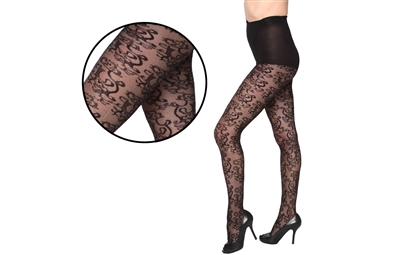 Wholesale Women's Fishnet Tights With Size Options (36 Pcs)