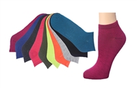 Wholesale Women's Tipi Toe 10 Pack No Show Plus Size Ankle Socks (360 Pairs)