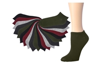 Wholesale Women's Tipi Toe 10 Pack No Show Plus Size Ankle Socks (360 Pairs)
