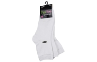 Wholesale Women's 3 Pairs per Pack White Quarter Socks (60 Packs)