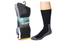 Wholesale Men's Outdoor Heavy Weight Boot Hiking Socks 3-Pair Pack