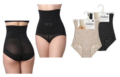 Wholesale Women's Isadora Moderate Firm Control Short Butt Lifter Shapewear - Assorted Sizes (72 Packs)