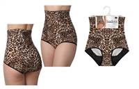 Women's Wholesale Tummy Control Leopard Shapewear - Assorted Sizes (72 Packs)