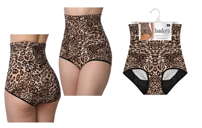 Women's Wholesale Tummy Control Leopard Shapewear - Assorted Sizes (72 Packs)