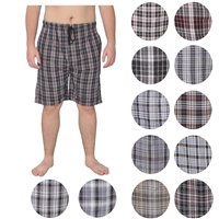 Wholesale Men's Short Pajama Pants Assorted Colors and sizes (36 Packs)