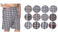 Wholesale Men's Short Pajama Pants Assorted Colors and sizes (36 Packs)