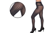 Wholesale Women's Fashion Patterned Tights One Size (36 Pcs)