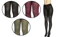 Wholesale Women's Heavy Fashion Tights in Assorted Colors (36 Packs)